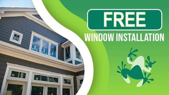Free Window Installation Promo Image