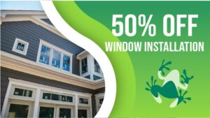 50% Off Window Installation